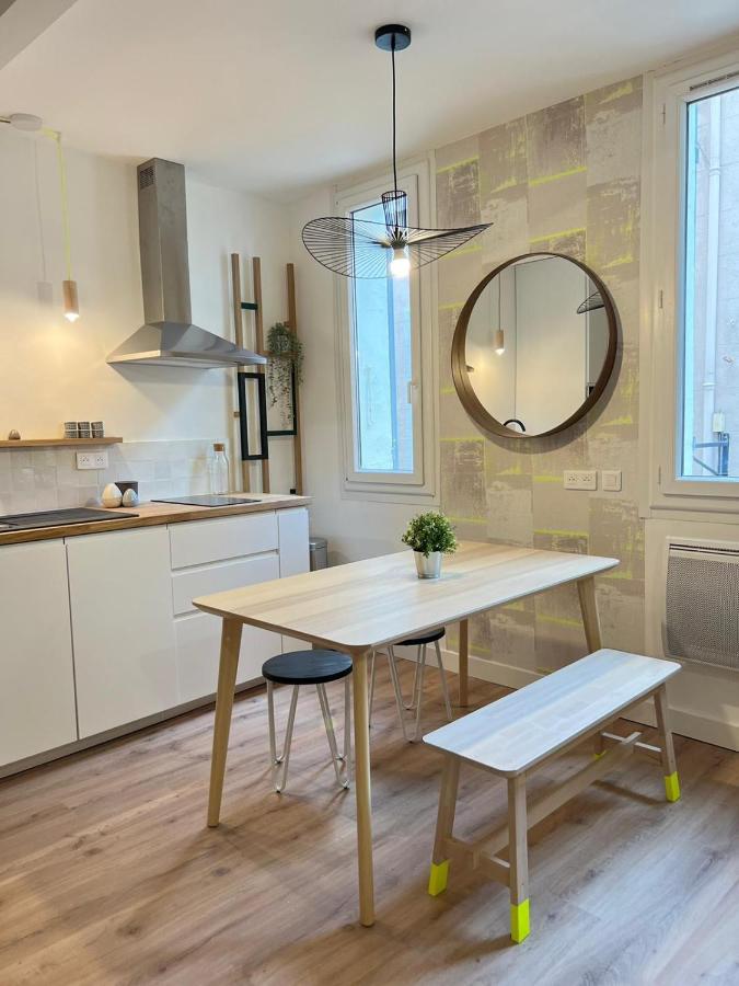Bright T2 Of 34 M Renovated In The Downtown Apartment Marseille Bagian luar foto