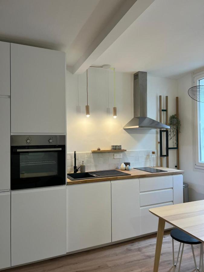 Bright T2 Of 34 M Renovated In The Downtown Apartment Marseille Bagian luar foto